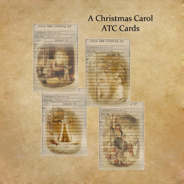 Lámina Papel de cuaderno de Navidades Carol Library (Subido por el creador)