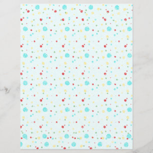 Lámina Papel de cuaderno de Navidades de corte