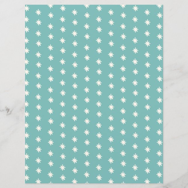 Lámina Papel de cuaderno de Navidades festivos (Anverso)