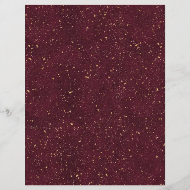 Lámina Papel de cuaderno de Navidades tradicionales (Anverso)