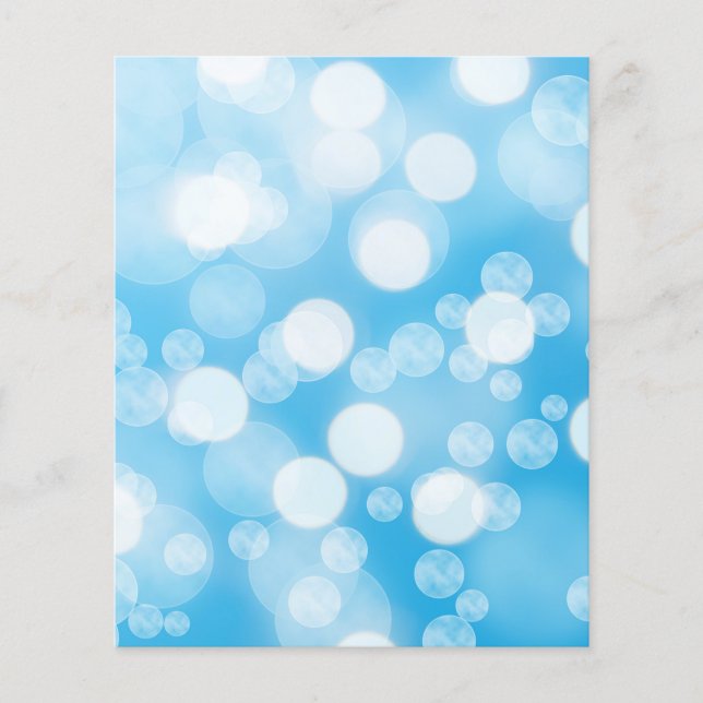 Lámina Papel de cuaderno de notas azul y blanco (Anverso)