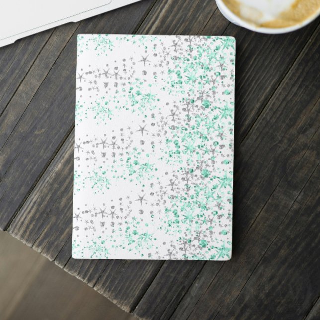 Lámina Papel de cuaderno de notas de Blue Silver Stars (Subido por el creador)