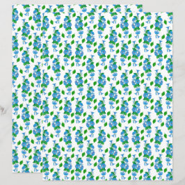 Lámina Papel de cuaderno de notas de la mañana sobre las