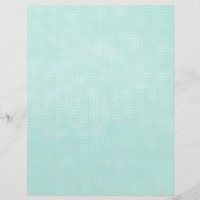 Lámina Papel de cuaderno de notas en blanco verde sobre v (Anverso)