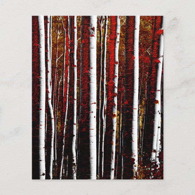 Lámina Papel de cuaderno de orejas rojo oscuro y dorado (Anverso)
