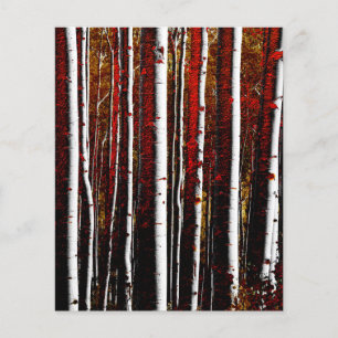 Lámina Papel de cuaderno de orejas rojo oscuro y dorado