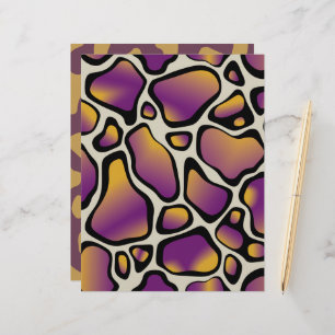 Lámina Papel de cuaderno de papel para el patrón de impre