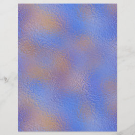 Lámina Papel de cuaderno de Relieve metalizado iridiscent