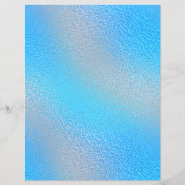 Lámina Papel de cuaderno de Relieve metalizado iridiscent (Anverso)