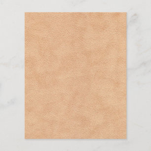 Lámina Papel de cuaderno de texto de cuero ante - Tan