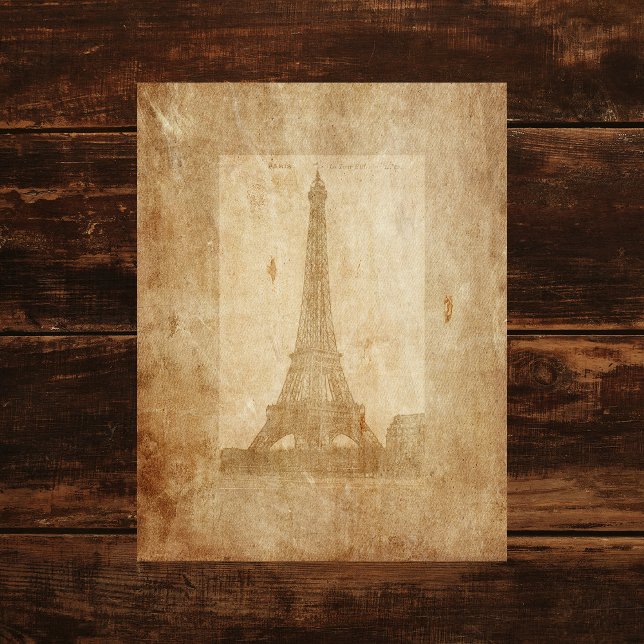 Lámina Papel de cuaderno gráfico de la Torre Eiffel de ép (Subido por el creador)