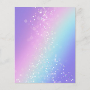 Lámina Papel de cuaderno gráfico de las estrellas mágicas
