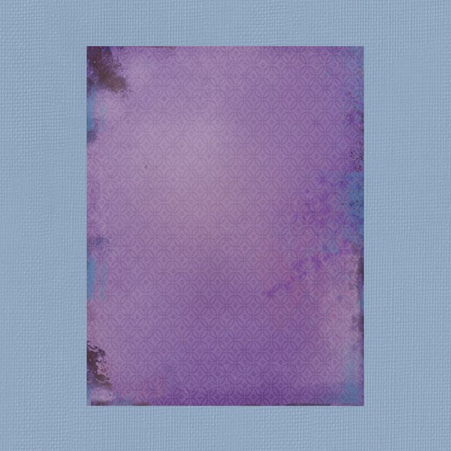 Lámina Papel de cuaderno gráfico de paraíso púrpura (Subido por el creador)