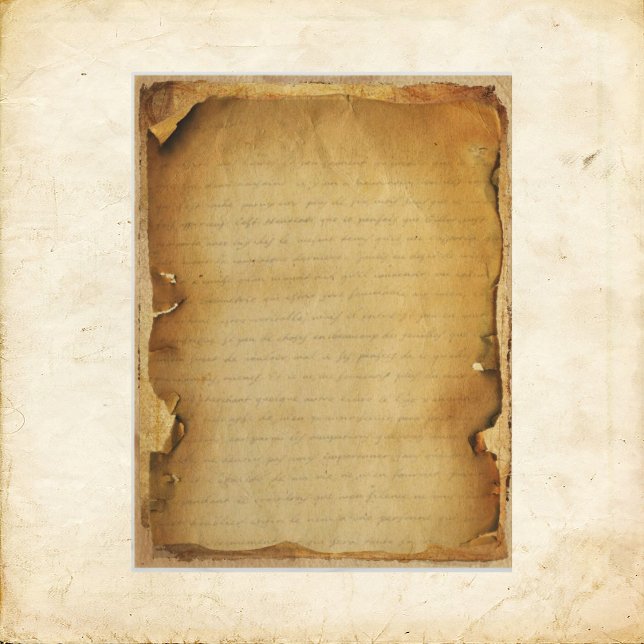 Lámina Papel de cuaderno manuscrito de Grunge de época (Subido por el creador)
