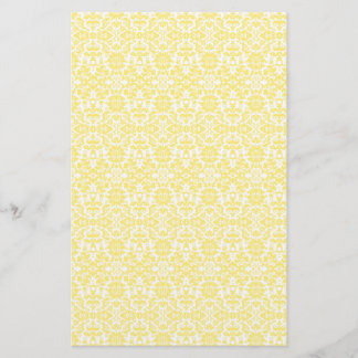 Lámina Papel de Damasco amarillo