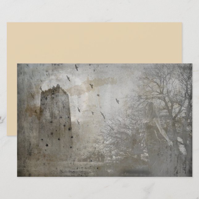 Lámina Papel de descomposición de la libreta de recortes  (Anverso / Reverso)