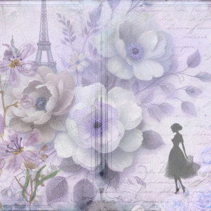 Lámina Papel de desecho de diario vintage para scrapbook