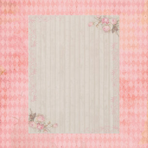Lámina Papel de diario basura de primavera