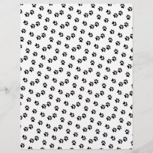 Lámina Papel de doble cara Paquetes en blanco y negro