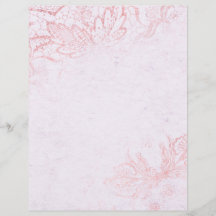 Papel de efecto Rosa rosa y Relieve metalizado