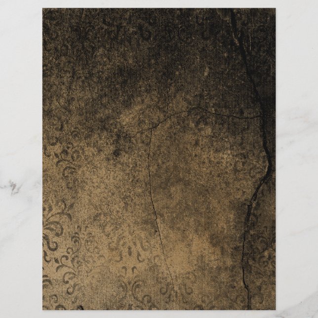 Lámina Papel de escritorio viejo (Anverso)