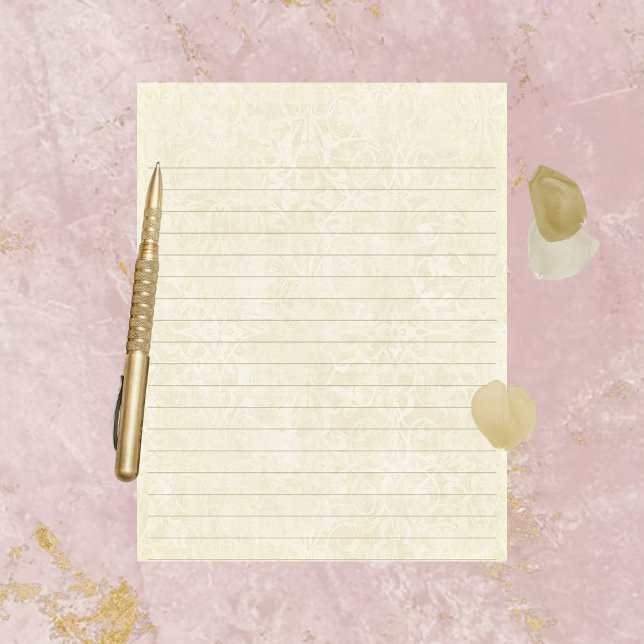Lámina Papel de escritura de Boda de marfil (Subido por el creador)