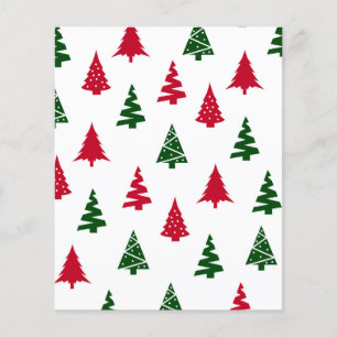Lámina Papel de esquema de árbol de Navidad