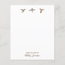 Papel de estacionamiento del colibrí blanco person