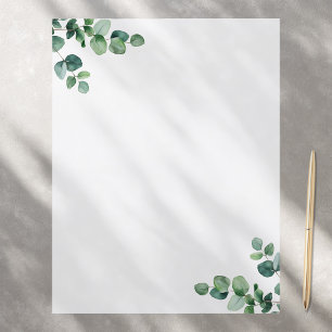 Lámina Papel de estantería Eucalyptus Greenery