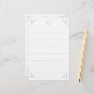 Lámina Papel de estilo de la estación celta de Druid Awen