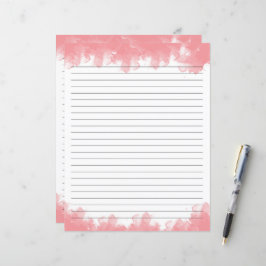 Lámina Papel de fondo con revestimiento de color de agua 