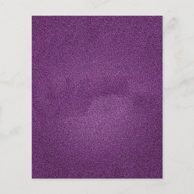 Lámina Papel de fondo del libro de fondo morado de denim (Anverso)
