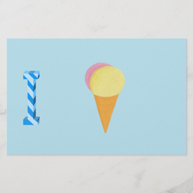 Lámina Papel de helado (Anverso)