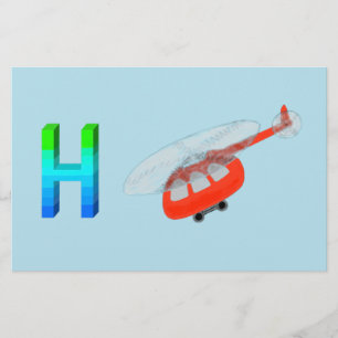Lámina Papel de helicóptero