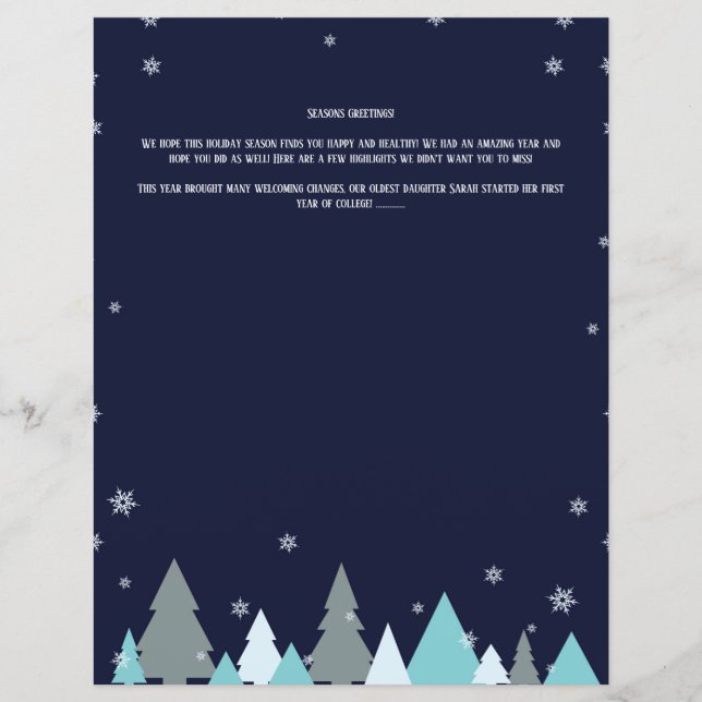 Lámina Papel de impresora de vacaciones (Anverso)