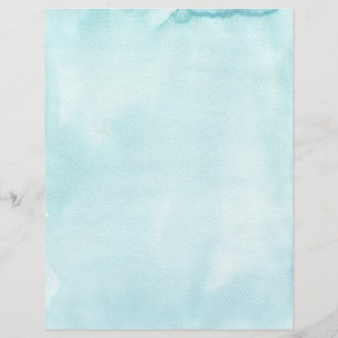 Lámina Papel de la estatuilla azul de Aqua Light