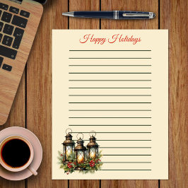 Lámina Papel de la nota de los patrones de invierno de la