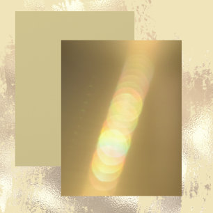 Lámina Papel de la revista Golden Glow