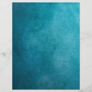 Lámina Papel de la sonda turquesa Grunge