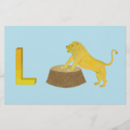 Lámina Papel de león