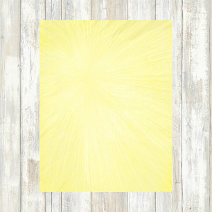 Lámina Papel de libro de carátula brillante de Sunburst