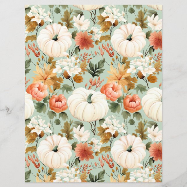 Lámina papel de libro de raspado de patrón de caída de ca (Anverso)