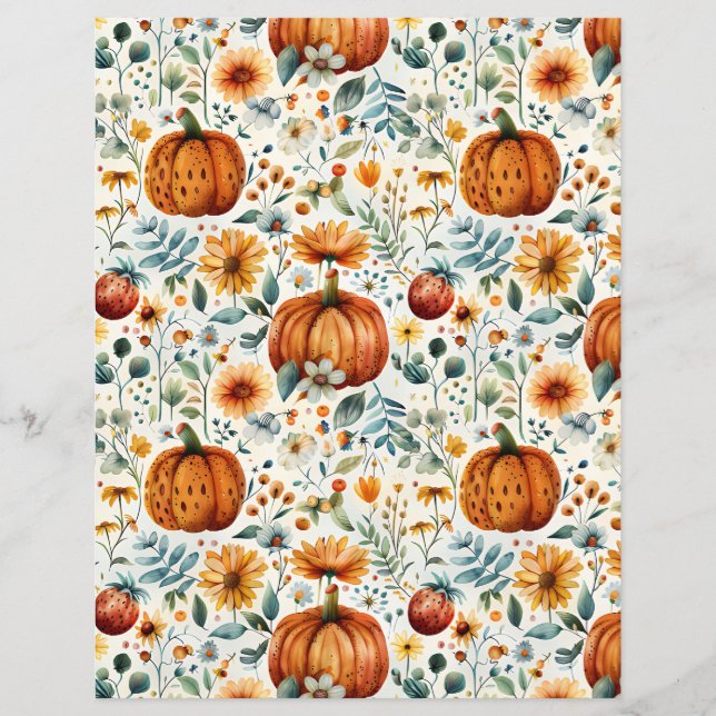 Lámina papel de libro de raspado de patrón de caída de ca (Anverso)