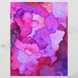 Lámina papel de manualidades de estilo acuarela colorido 