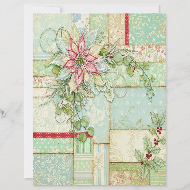 Lámina Papel de manualidades de Navidad (Anverso)