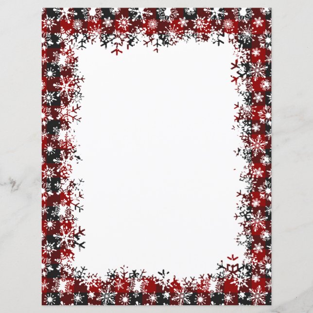 Lámina Papel de Navidades de plástico y nieve (Anverso)