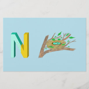 Lámina Papel de nido