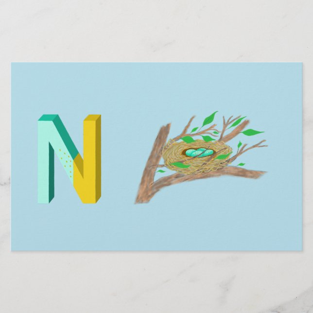 Lámina Papel de nido (Anverso)