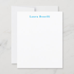 Lámina Papel de nombre sencillo profesional minimalista