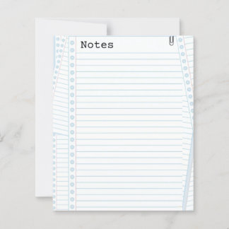 Lámina Papel de notas